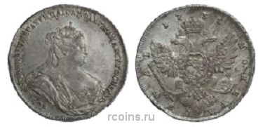 1 рубль 1738 года - СПБ 