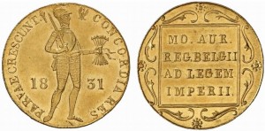 Дукат 1831 года - Золото