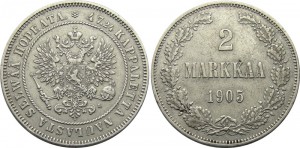 2 марки 1905 года - Серебро
