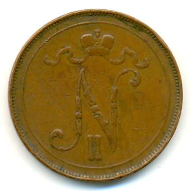 10 пенни 1909 года
